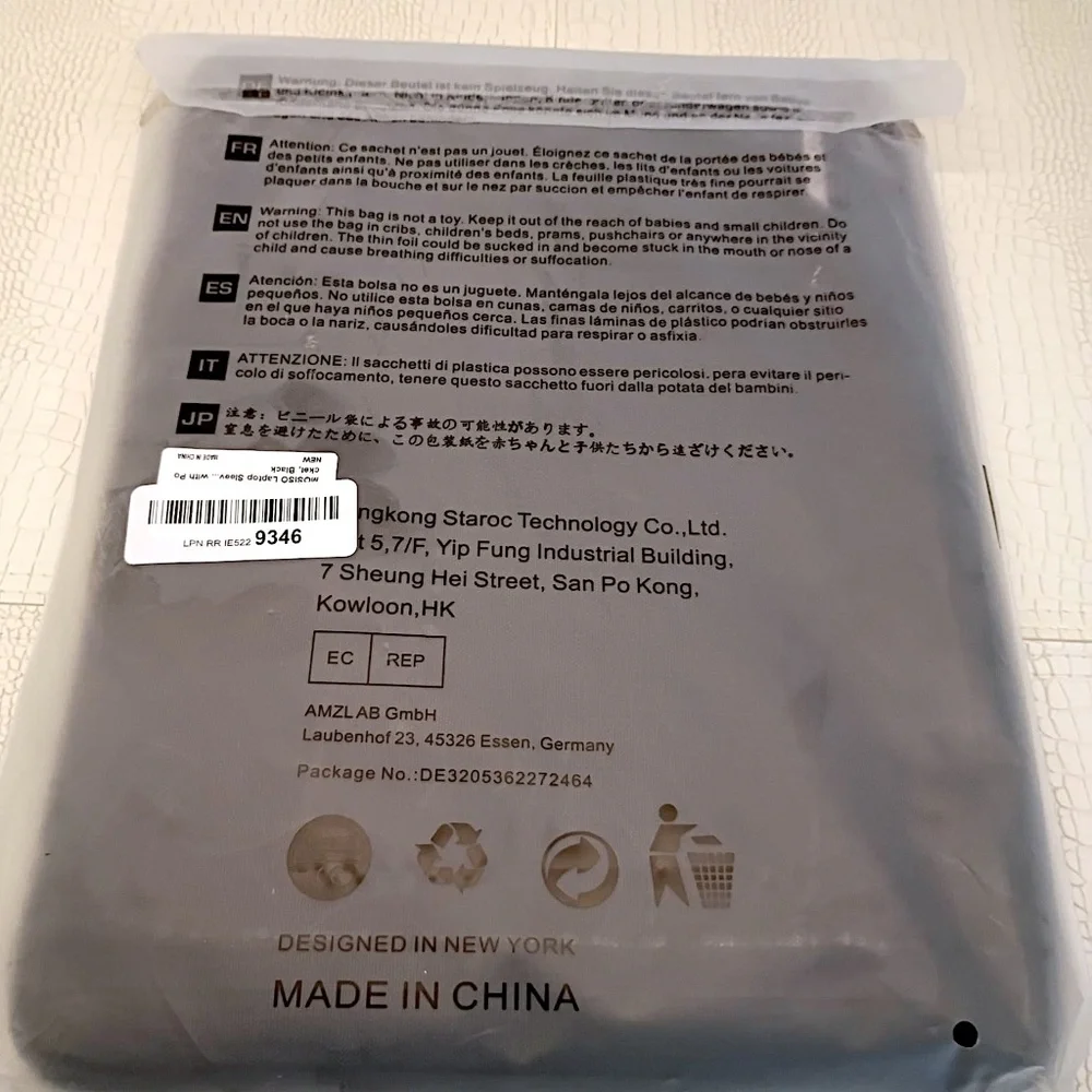 New Mosiso Laptop Case/Sleeve for Mac Air/Pro 13,14 M Chips HP,Dell, Asus, Lenov